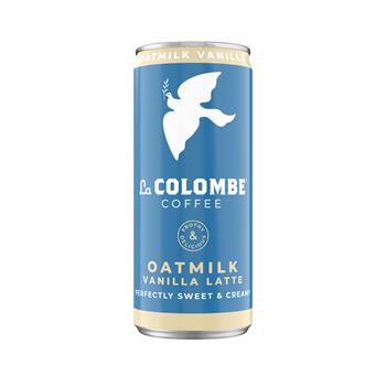 La Colombe Oatmilk Vanilla Draft Latte, 9 oz, 12/Case