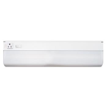 Ledu Under-Cabinet Fluorescent Fixture, Steel, 18-3/4 x 4, White