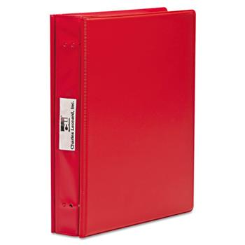 Charles Leonard, Inc. Varicap6 Expandable 1 To 6 Post Binder, 11 x 8-1/2, Red