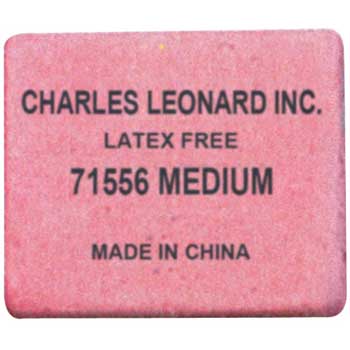 Charles Leonard, Inc. Block Erasers, 60/BX