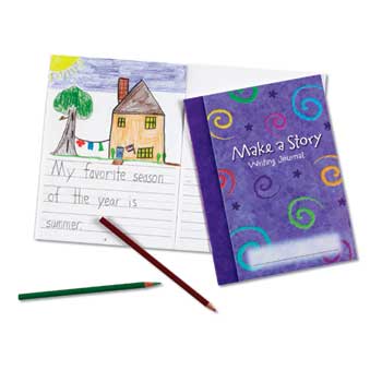 Learning Resources Make A Story Writing Journal, 10/Set