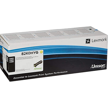 Lexmark Toner Cartridge - Yellow - Laser - High Yield - 17000 Pages