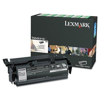 Lexmark T654X41G Extra High-Yield Government Toner, 36,000 Page-Yield, Black
