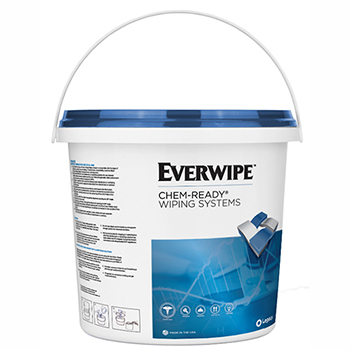 Everwipe Dispenser Bucket with Resealable Lid, Chem-Ready System