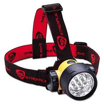 Streamlight Septor LED Headlamp, Black/Yellow
