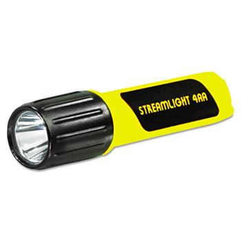 Streamlight ProPolymer Lux LED Flashlight, 4AA (Included), Yellow