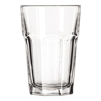Libbey Gibraltar Glass Tumblers, Beverage, 14oz, 5 1/8&quot; Tall, 36/Carton