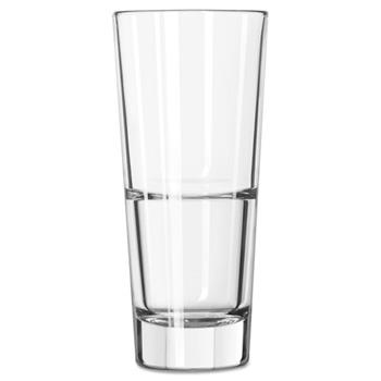 Libbey Endeavor Beverage Glasses, 10 oz, Clear, Hi-Ball Glass, 12/CT