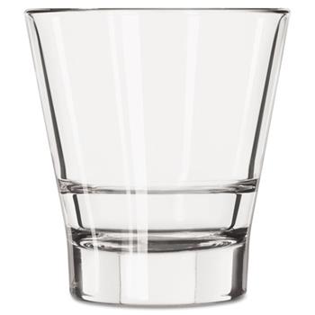 Libbey Endeavor Rocks Glasses, 12 oz, Clear, Double Old Fashioned Glass, 12/Carton