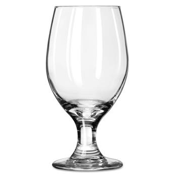 Libbey Perception Glass Stemware, Banquet Goblet, 14oz, 6 1/2&quot; Tall, 24/CT