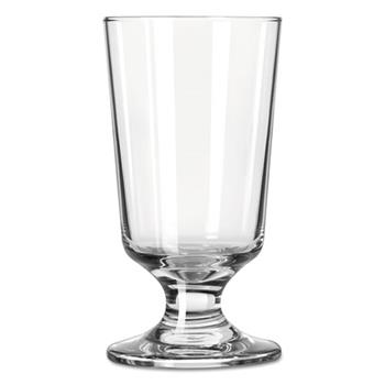 Libbey Embassy Footed Drink Glasses, Hi-Ball, 8oz, 5 3/8&quot; Tall, 24/Carton