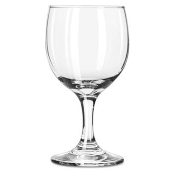 Libbey Embassy Flutes/Coupes &amp; Wine Glasses, Wine Glass, 8.5oz, 5 5/8&quot; Tall