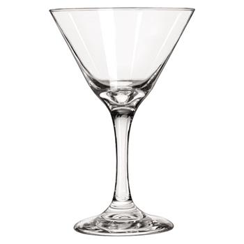 Libbey Embassy Cocktail Glasses, Martini, 9.25oz, 6 1/2&quot; Tall, 12/Carton