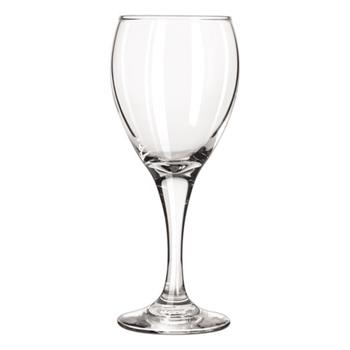 Libbey Teardrop Glass Stemware, White Wine, 8.5oz, 7 1/8&quot; Tall, 24/CT