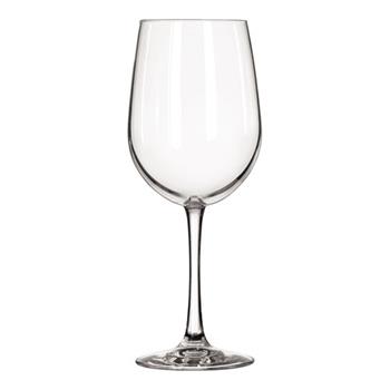Libbey Vina Fine Glass Stemware, Tall Wine, 18.5oz, 9 1/8&quot; Tall, 12/Carton