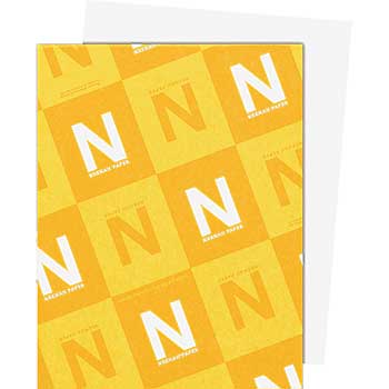Neenah Paper Royal Sundance Linen Paper, 98 Bright, 24 lb, 8.5&quot; x 11&quot;, Brilliant White, 5000 Sheets/Carton