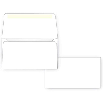 Neenah Paper Envelope, White Wove, 3 7/8&quot; x 8 7/8&quot;, 24 lb., 500/BX