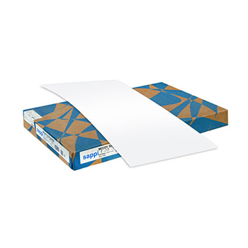 Sappi McCoy Digital Paper, 96 Bright, 80 lb, 25&quot; x 38&quot;, White, 500 Sheets/ Ream, 2 Reams/Carton