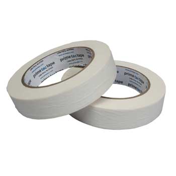 W.B. Mason Co. 800 Crepe Paper Masking Tape Tape, 1&quot; x 60 yds., 4.6 Mil, White, 36 Rolls/Carton