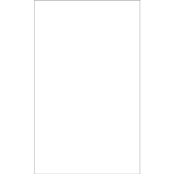 W.B. Mason Co. Rectangle Laser Labels, 8-1/2 in x 14 in, White, 1/Sheet. 100 Sheets/Case