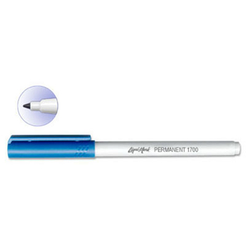 Liqui-Mark Permanent Ink Fiber Point Pocket Marker, Blue