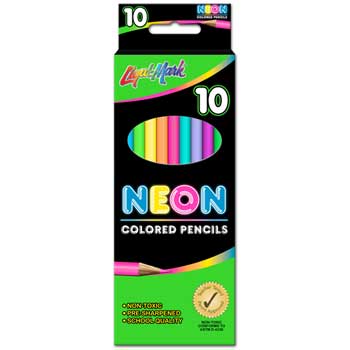 Liqui-Mark&#174; Neon Colored Pencils, Assorted, 10/ST