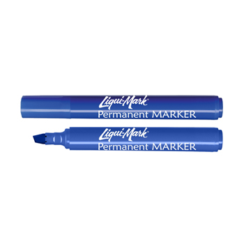 Liqui-Mark Chisel Tip Permanent Markers
