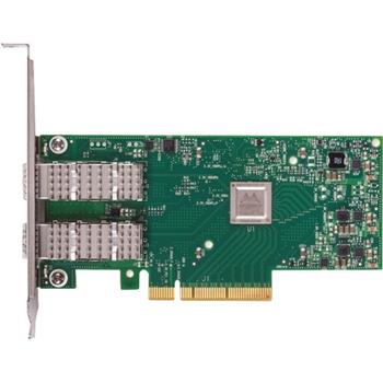 Lenovo Mellanox ConnectX-4 Lx 2x25GbE SFP28 Adapter, PCI Express 3.0 x8, Optical Fiber