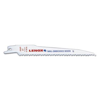 LENOX 656R Bi-Metal Recip Blade, 6 x 3/4 x 050, 6TPI