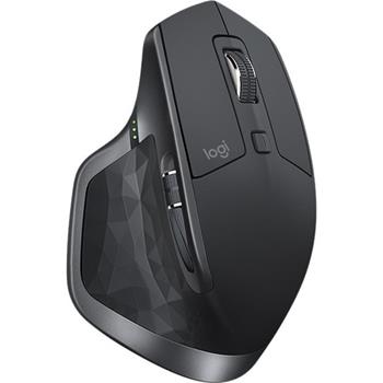 Logitech MX Master 2S Wireless Mouse, Bluetooth/Radio Frequency, 7 Button(s), Graphite