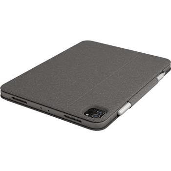 Logitech Folio Touch Keyboard/Cover Case for 11&quot; Apple iPad Pro, 10.1&quot; x 7.6&quot; x 0.8&quot;, Graphite