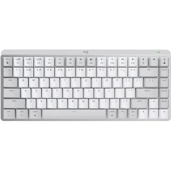 Logitech Mechanical Mini for Mac Performance Keyboard, Wireless, Mac, USB-C, Pale Gray