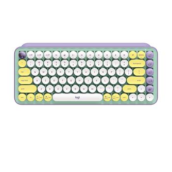 Logitech POP Wireless Mechanical Keyboard with Customizable Emoji Keys , 4 Emoji Hot Key(s), Daydream