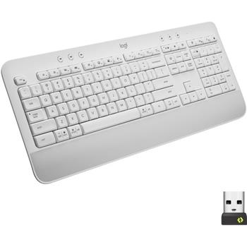 Logitech Signature Keyboard, K650, Wireless, White