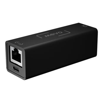 Logitech Mevo Fast Ethernet Card, USB Type C, 1 Port, 10/100Base-T