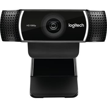 Logitech C922 Webcam, 2 Megapixel, 1920 x 1080 Video, Microphone