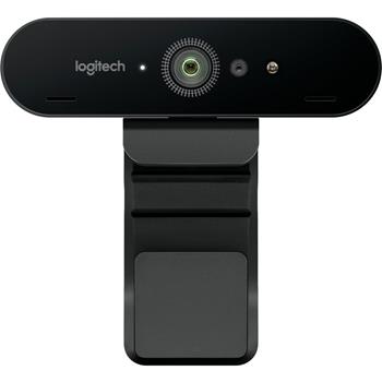 Logitech BRIO Webcam, 4096 x 2160 Video, Auto-focus, Microphone