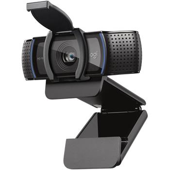 Logitech C920e Webcam, 3 Megapixel, 1920 x 1080 Video, Auto-focus, Microphone