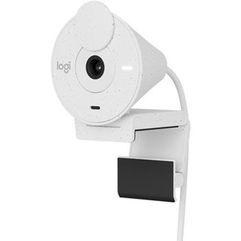 Logitech Brio Webcam, 300, 2 Megapixel, 30 fps, USB-C, White