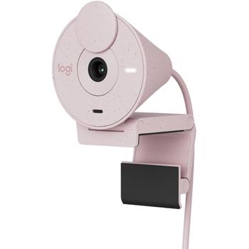 Logitech Brio Webcam, 300, 2 Megapixel, 30 fps, USB-C, Pink