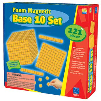 Educational Insights Foam Magnetic Base 10 Set
