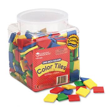 Learning Resources Color Tiles, Ages 5-7