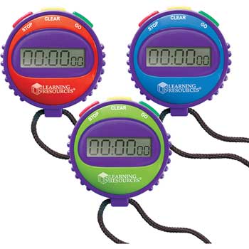 Learning Resources&#174; Simple Stopwatch