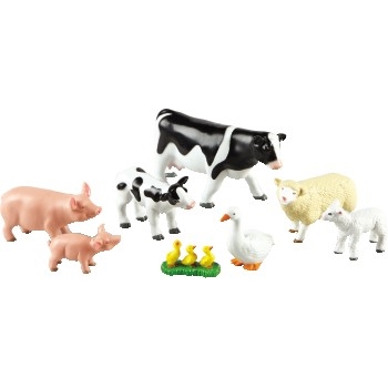 Learning Resources Jumbo Animals, Moms and Babies, 8/ST