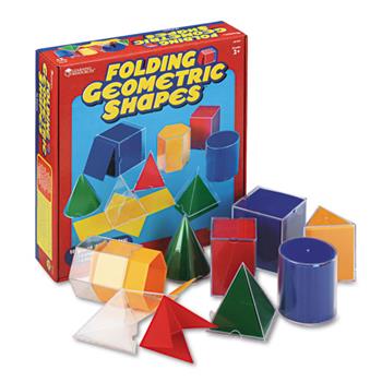 Learning Resources Folding Geometric Shapes, for Grades 2 and Up