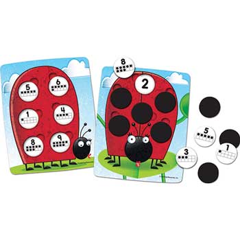Learning Resources 10 on the Spot! Ten-Frame Game