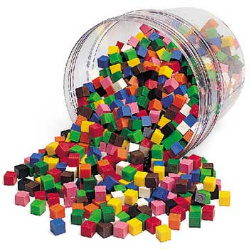 Learning Resources Centimeter Cubes, 500/ST