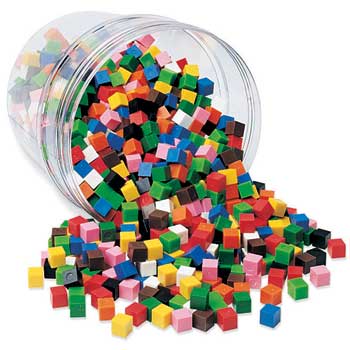 Learning Resources Centimeter Cubes, 100 cubes/ST
