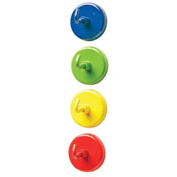 Learning Resources Super Strong Magnetic Hooks, 1 1/2&quot;, 4/PK