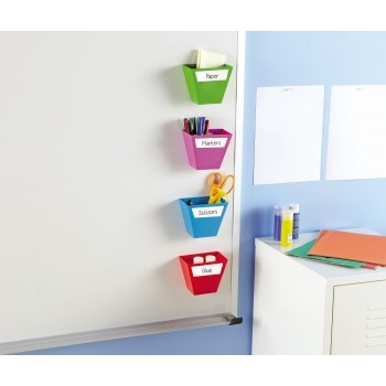 Learning Resources Magnetic Storage Bins, 4/ST